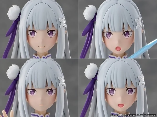 KADOKAWA PLASTIC MODEL SERIES Re:ZERO -Starting Life in Another World- Emilia DX Ver - Image 14